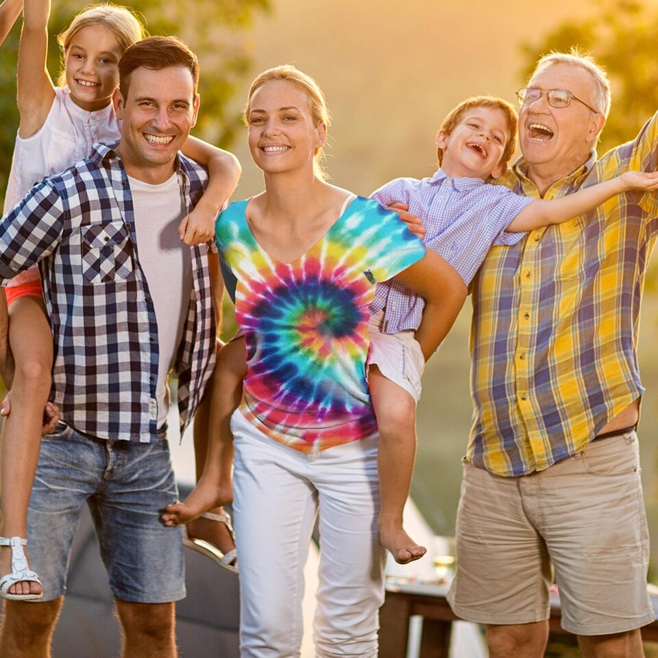 image 1 of Desire Deluxe Tie Dye Kit – Set of 18 Colours Ink Tie-Dye Kits for Dyeing Fabric, Clothes – Creative Art Craft Games Activity for Kids & Adults (180pc)