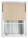 image 2 of FURNISHED Blackout Roller Blinds with Square Eyelets Cut to Size Easy Fit Window Shade | Brown | Cappuccino | (W) 60cm x (L) 165cm