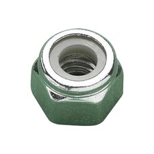 Metalmate Type P Nylon Insert Nuts, Zinc Plated - Zinc Plated - M20
