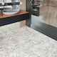 image 8 of NOVECRAFTO Vinyl Floor Tiles Self Adhesive – 12x12in Peel and Stick Flooring for Kitchen, Bathroom & Living Room – Beige Marble Flow Design | Brown | 2.79 sqm