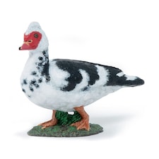 PAPO Farmyard Friends Domestic Muscovy Duck Toy Figure