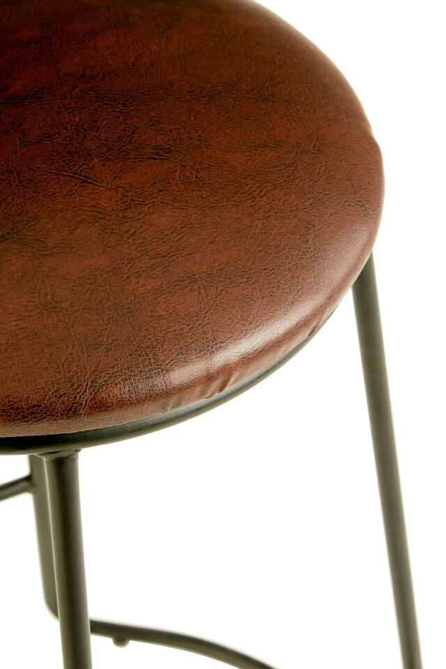 image 1 of Interiors By Premier Sleek Stool, Durable Design Counter Stool For Kitchen, Comfortable  Metal Counter Stool For Breakfast