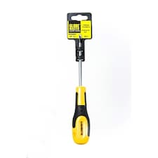 Globemaster Pozi Screwdriver - Yellow/Black - 100mm