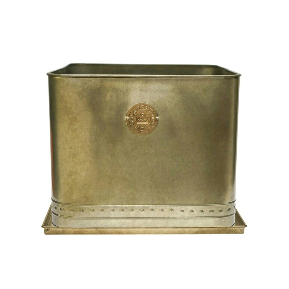 image 1 of Kew Regency Outdoor Planter Bronze