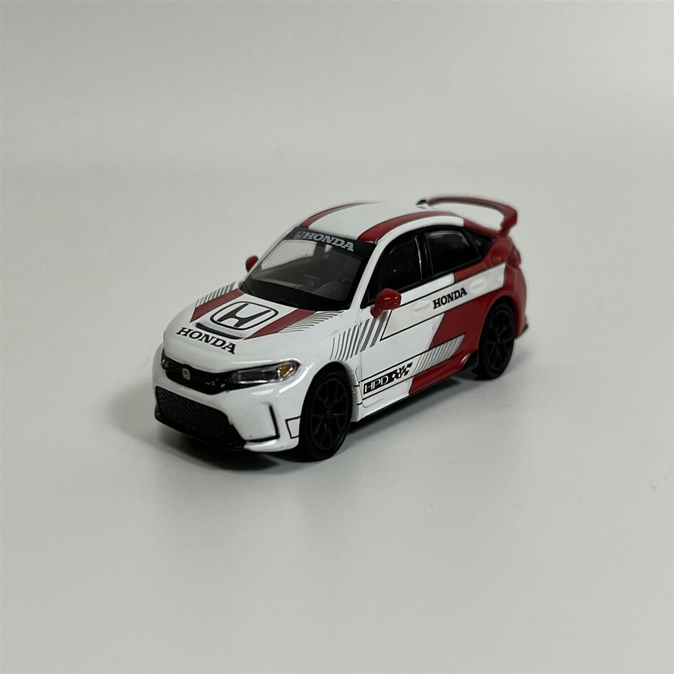 image 1 of Honda Civic Type R #2 2023 Pace Car White 1:64 Mini GT MGT00721L
