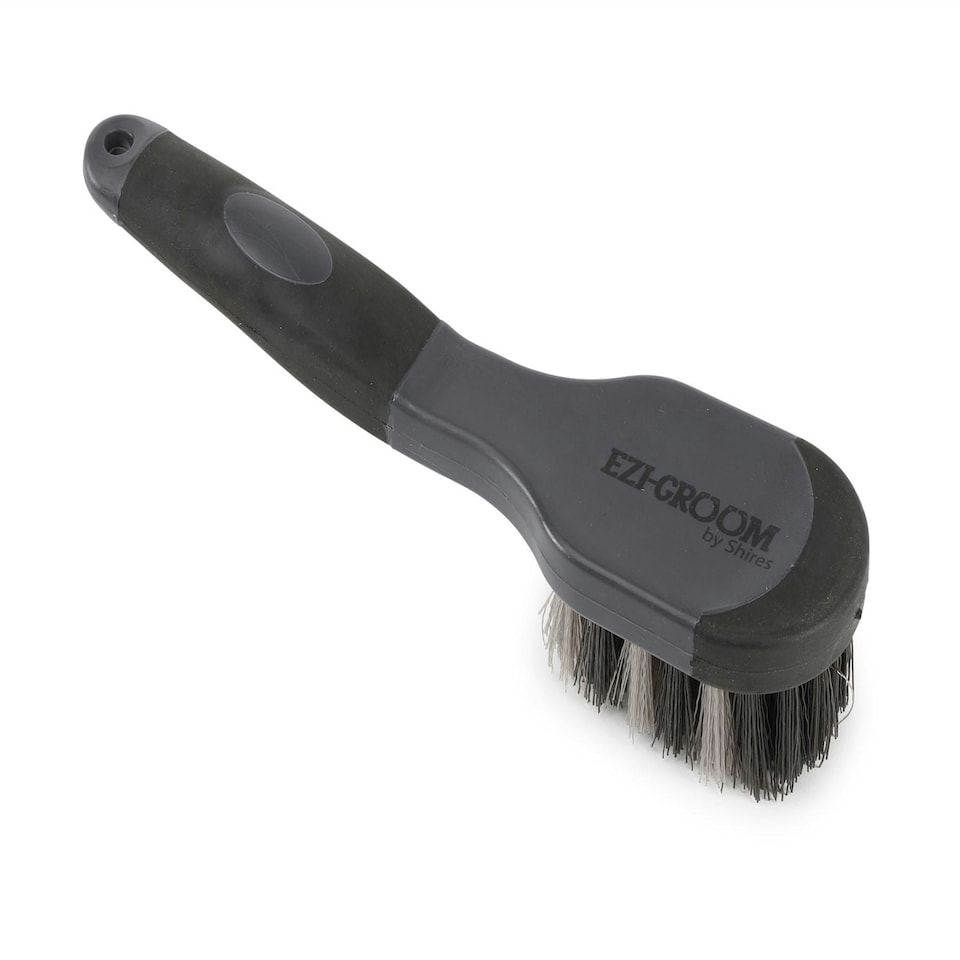 image 1 of Shires Ezi-Groom Grip Bucket Brush Black | Size: One Size
Colour: Black