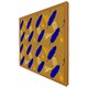 image 4 of Trendy tropical  elegant male shirt female dress texture (Picture Frame) Black | XL