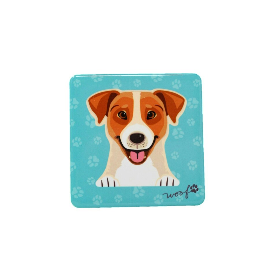 Mulberry Designs Pet Coaster Dog Jack Russell