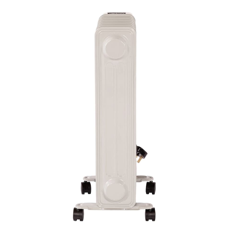 image 1 of 2500W 11 Fin Portable Oil Filled Radiator Electric Heater