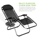 image 2 of Gravity Chair Side Table Grey