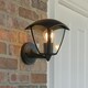 image 2 of CGC VIOLET Black Outdoor Up Lighter Lantern Light Black