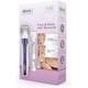 image 7 of Wahl Pure Radiance Women Face and Body Hair Remover Trimmer Kit 5604-1317