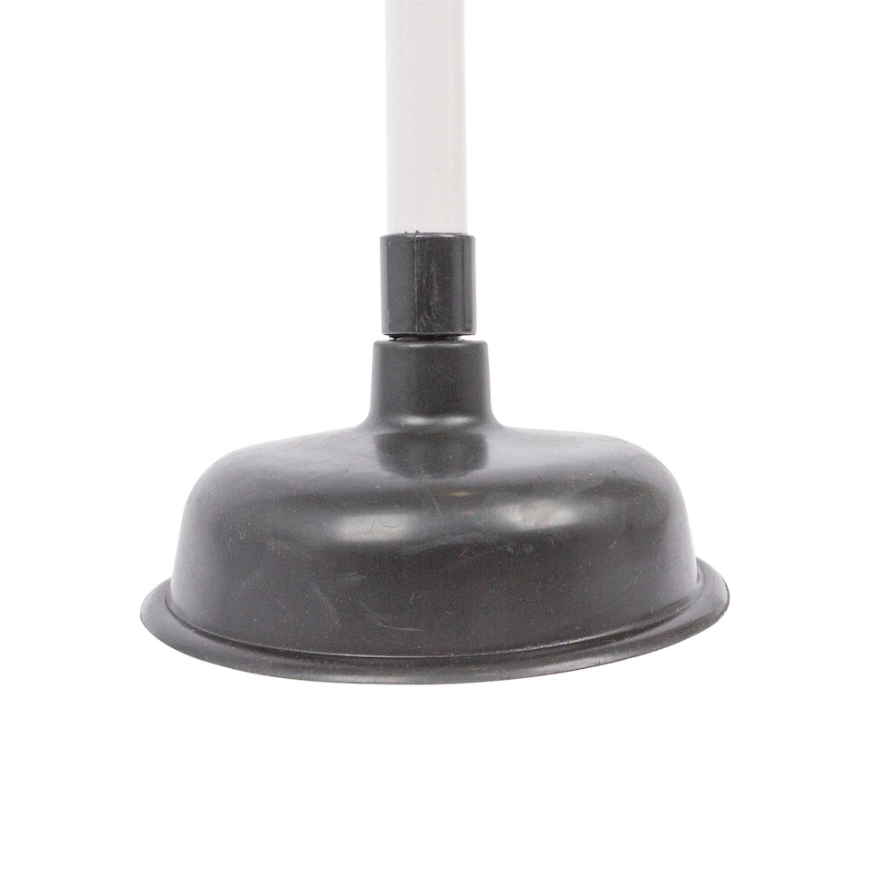 image 1 of Ashley Plunger with Plastic Handle - 14cm - Black