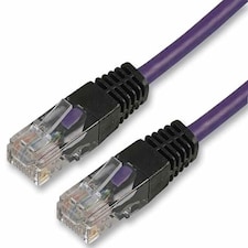 PRO SIGNAL - 2m Violet Cat5e Crossover Lead
