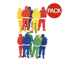 Unique Party Parachute Man Party Favours (Pack of 12) - Multicoloured - One Size