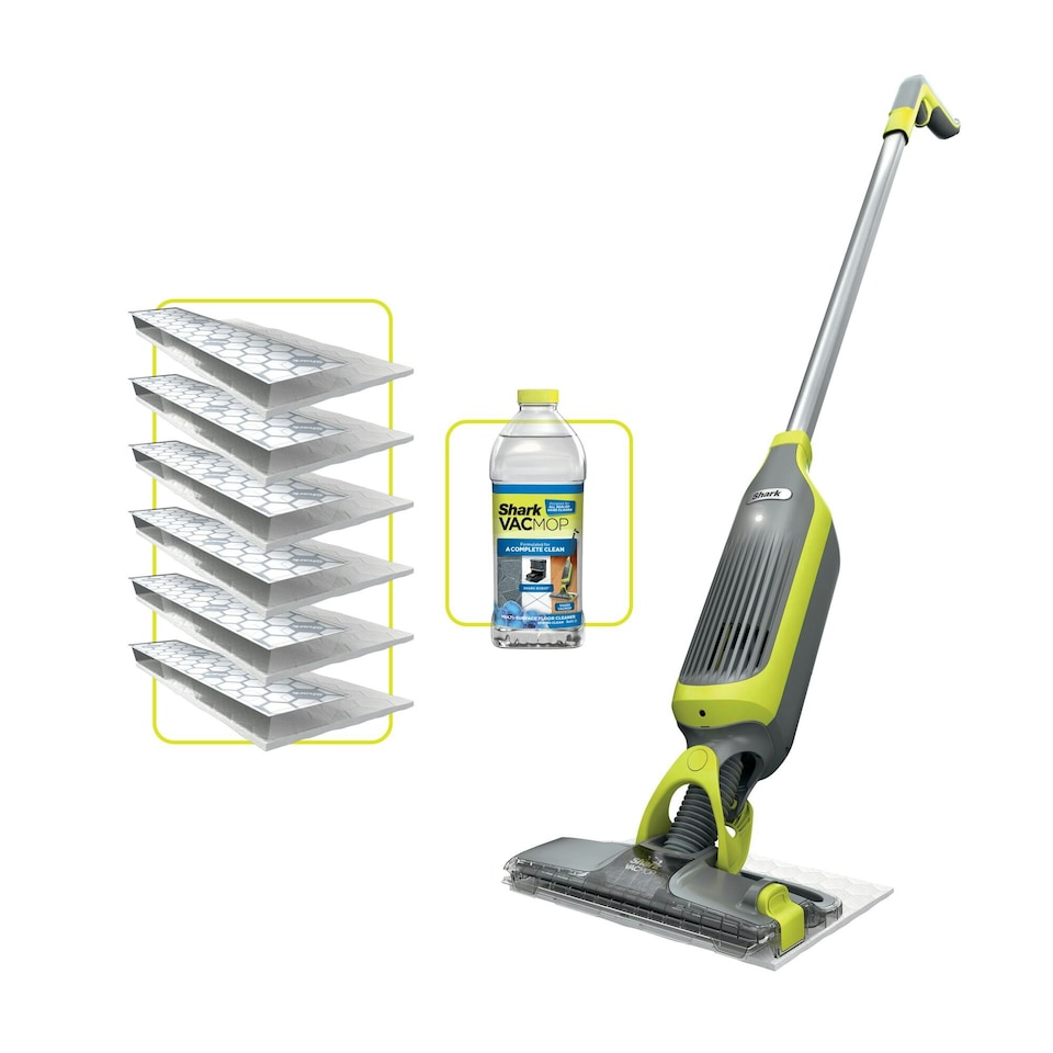 image 1 of Shark VacMop Cordless 2-in-1 Vacuum Mop with Targeted Spray VM200UK
