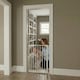 image 7 of Safetots Super Narrow Baby Gate, 60.5cm - 66.5cm, White, Child Safety Barrier, Pressure Fit Stair Gate | White | 1