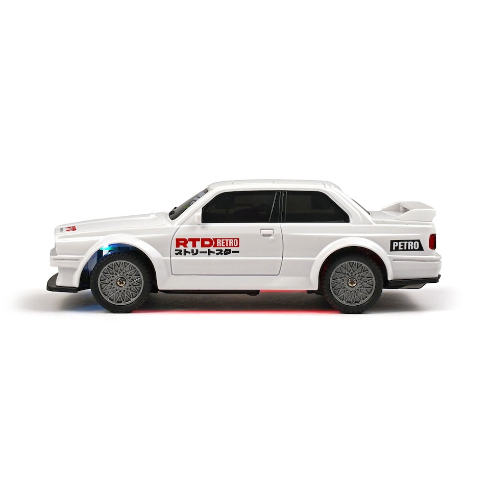 image 1 of RCG Racing Micro DC 'Legends' 1/43 Drift Car - EVO30 White