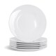 image 1 of Argon Tableware Classic White Side Plates - 15.5cm - Pack of 6 | White | White