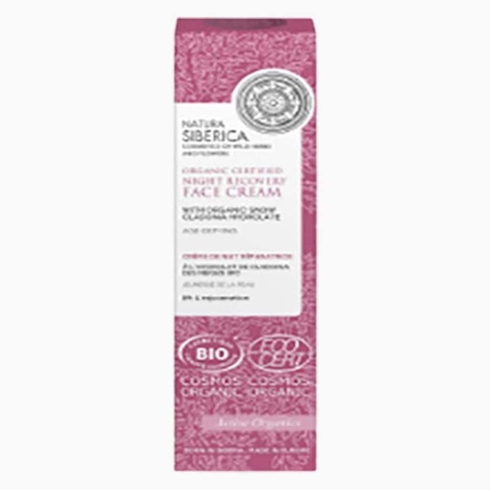 Natura Siberica Organic Night Recovery Face Cream