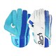 image 1 of Kookaburra Childrens/Kids 2025 SC 3.1 Wicket Keeper Gloves - White/Blue - 33mm - 37cm