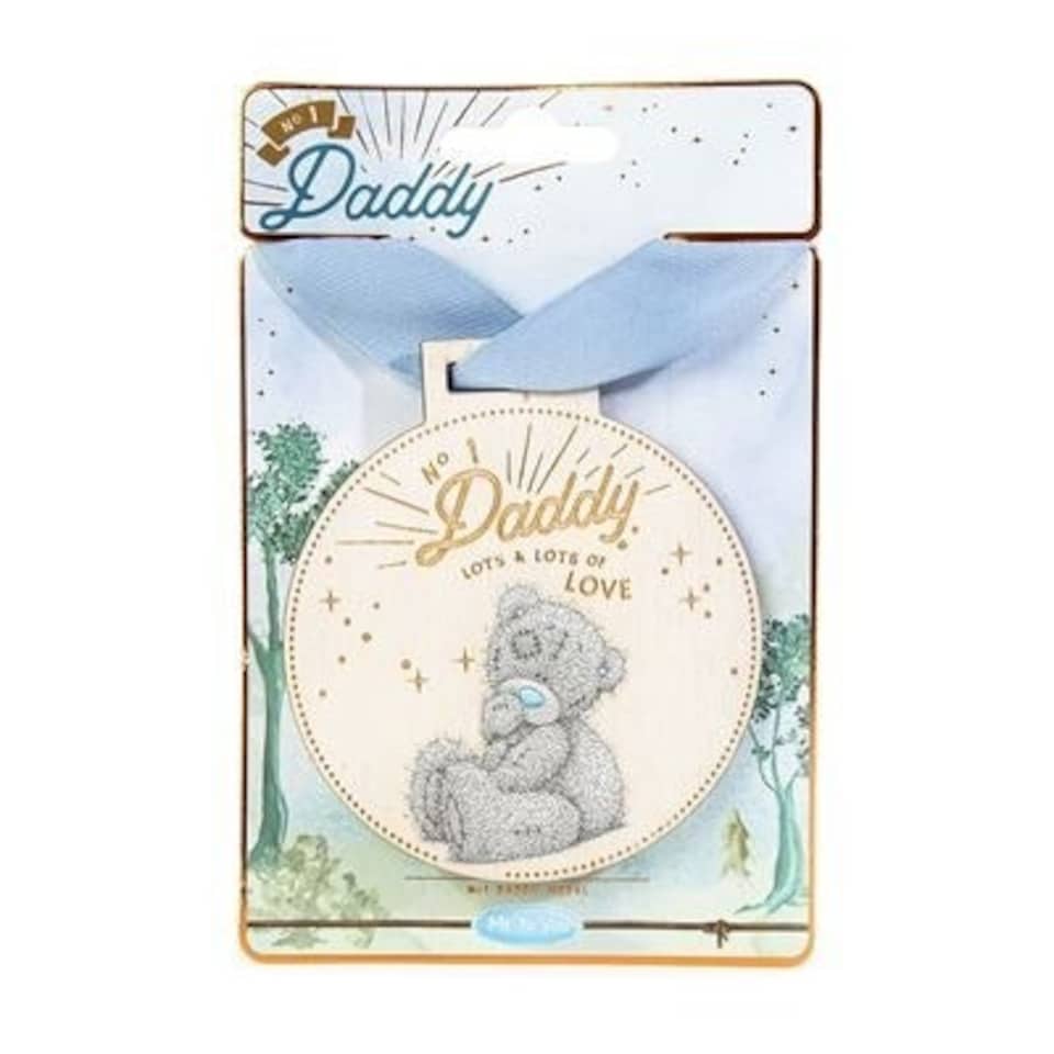 image 1 of Me to You Tatty Teddy Father's Day No.1 Daddy Medal Keepsake