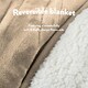 image 4 of Slumberdown Cosy & Snug Sherpa Fleece Heated Throw