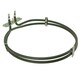 image 4 of SPARES2GO Heating Element compatible with Flavel Fan Oven Cooker (2 Turn, 2100W)