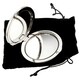 image 7 of Personalised Silver Round Compact Mirror | Silver