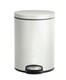 image 5 of EKO Eva Pedal Bathroom Bin 5 Litres, Rubbish Bin with Soft Close Lid, Removable Inner Bucket, Perfect for Bathroom, Bedroom & Home, White