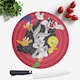 image 2 of Looney Tunes Round Chopping Board N/A