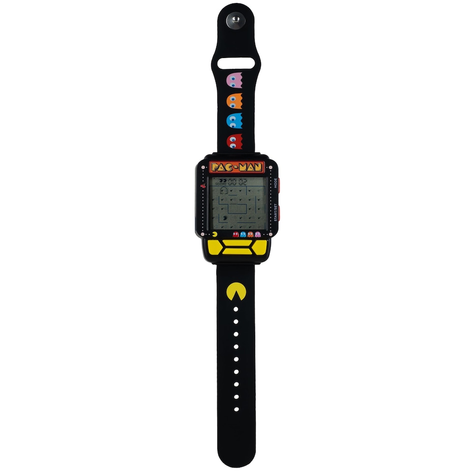 image 1 of PAC-MAN Gaming Watch with Retro Arcade Game & LCD Display