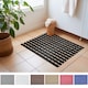 image 5 of PVC Duckboard Non-Slip Shower Mat - 61cm x 43cm | Cream | Beige