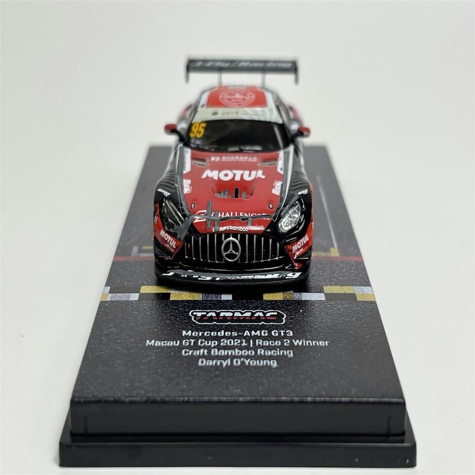 image 1 of Mercedes AMG GT3 Macau GT Cup 2021 Darryl O Young 1:64 Tarmac Works T6406221MGP95B