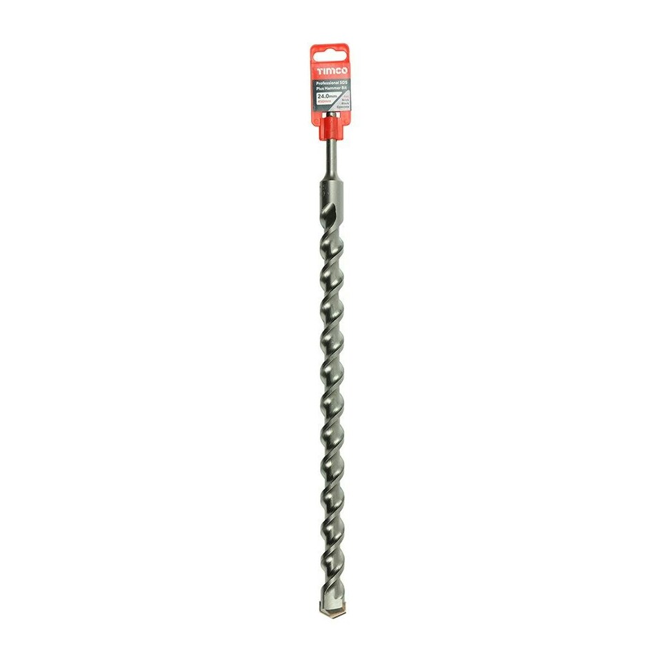 image 1 of Timco - Professional SDS Plus Hammer Bit (Size 24.0 x 450 - 1 Each)