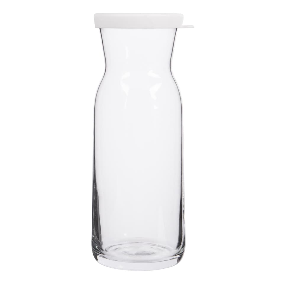 image 1 of LAV Fonte Glass Carafe - 700ml - White Lid