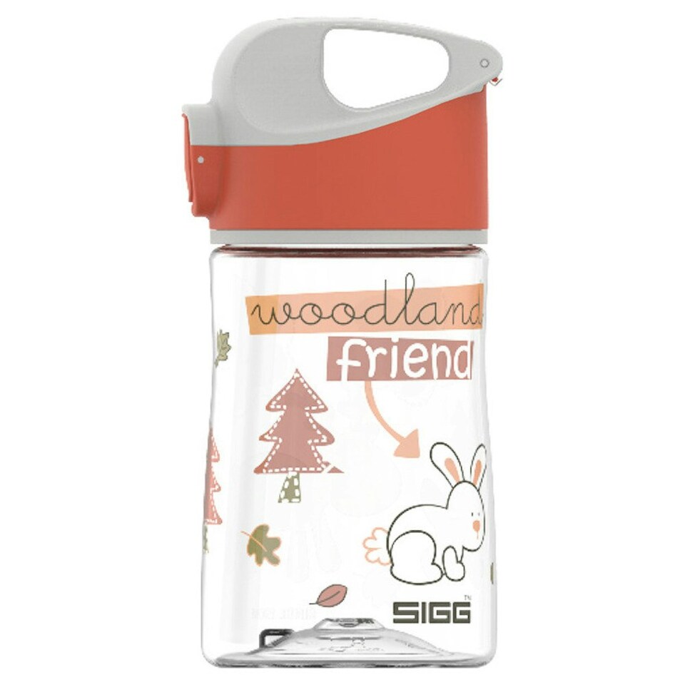 image 1 of Sigg Childrens/Kids Miracle Woodland Water Bottle - Clear/Red - One Size