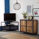 image 3 of Ascot Small Sideboard - Wood - L40 x W90 x H80 cm Brown