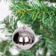 image 4 of Christmas decoration baubles mid grey 6cm 18pcs set