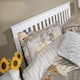 image 1 of 5ft King Size white finish solid wood wooden headboard bed head end board White | 5ft King Size