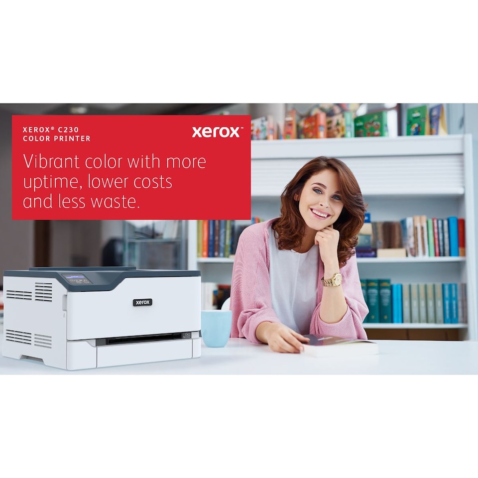 Xerox C230 Laser Printers - 2.4 Inches - 256MB - Multi - Tesco