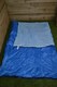 image 4 of Double / 2 Person Camping Sleeping Bag with Zip & Stuff Sack | Blue | Blue