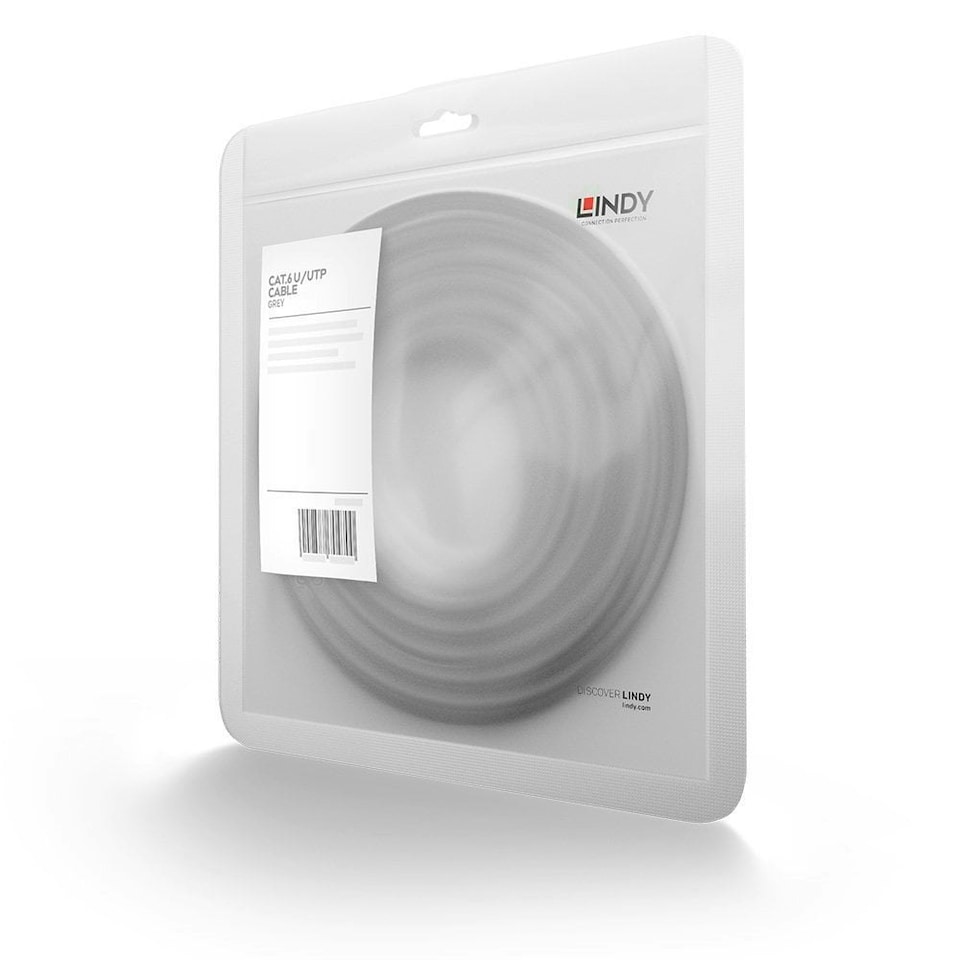 image 1 of 0.5m CAT6 U/UTP Snagless Gigabit Ethernet Cable, Grey