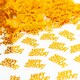 image 1 of of 14g Gold Happy Birthday Confetti