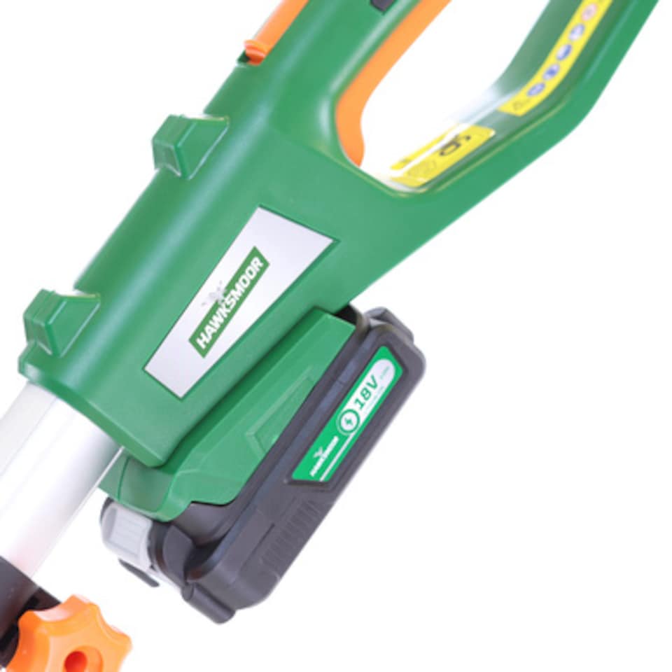 image 1 of Hawksmoor 18V 46cm Cordless Long Reach Hedge Trimmer 1 x 2.0Ah