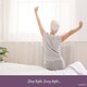 image 7 of Incontinence Bed Pads with Tucks - Cotton Super King Size Waterproof Incontinence Sheet for Adults - Reusable Bed Wetting Mat, Absorbs Up To 3L, 85x180 cm White White | Super King