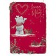 image 1 of Bear And Hearts Of Stars Across the Miles Christmas Card