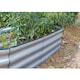 image 5 of Gr8 Garden Outdoor Raised Bed Planter Oval Galvanised Steel Trough Box 120x61x30cm