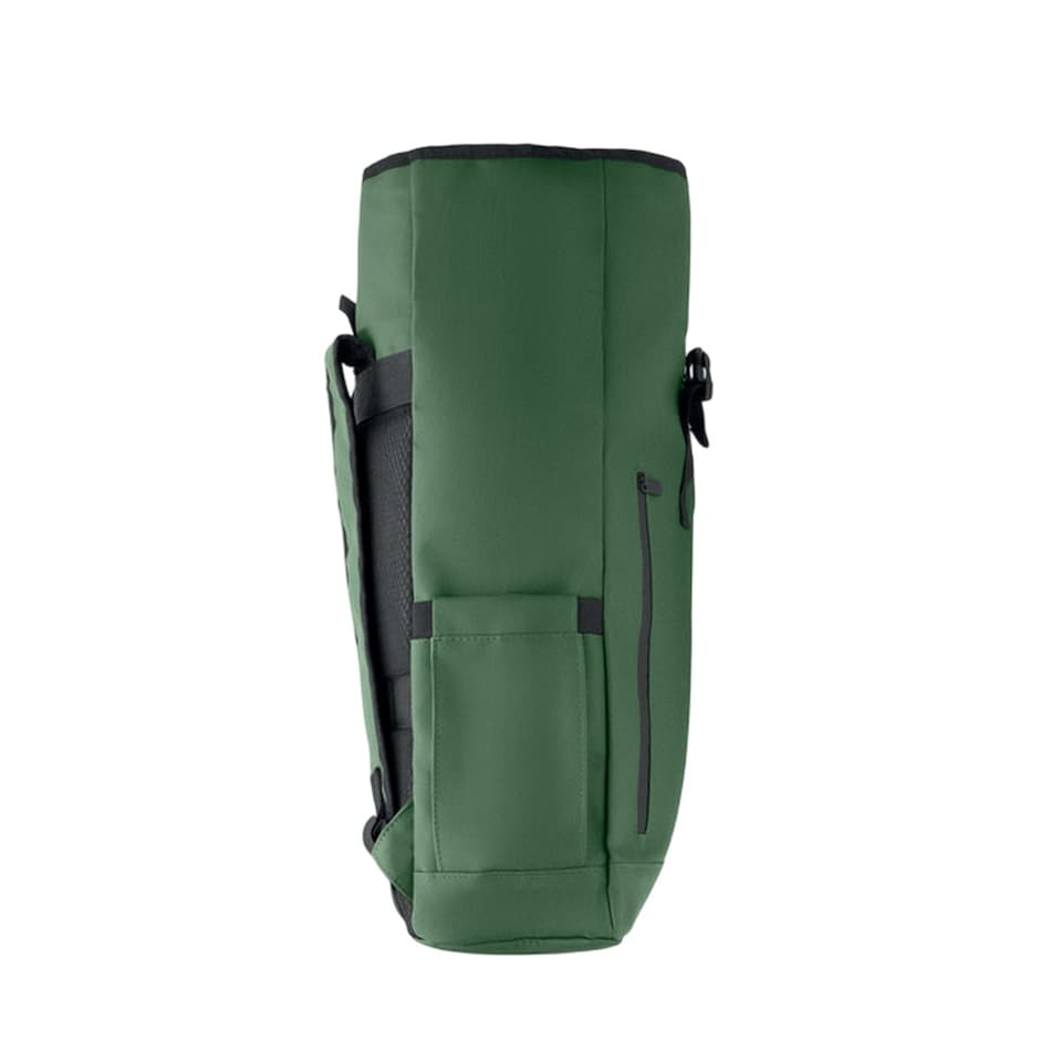 image 1 of MidOcean Bangkok Roll Top Rucksack | Green | Dark Green | One Size | 1