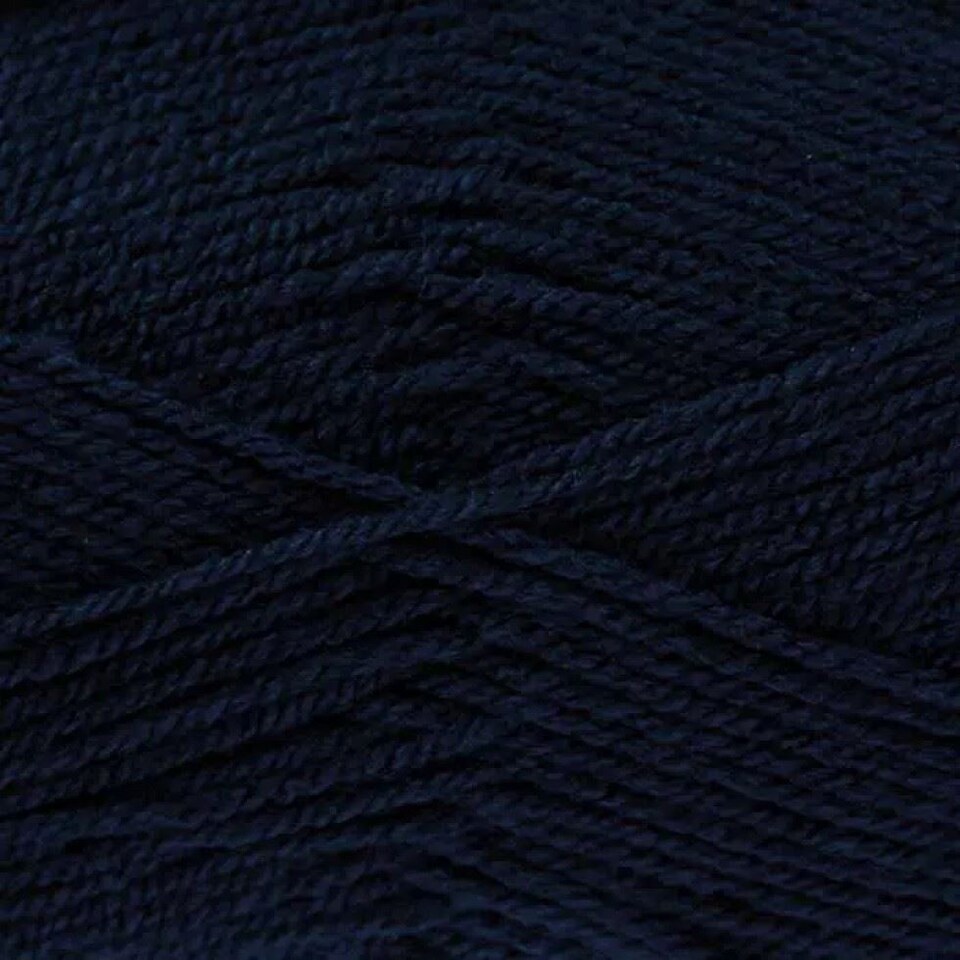 King Cole Navy Dollymix DK Yarn (Value Pack 20 x 25g Balls) For Crochet, Knitting - 73m per ball